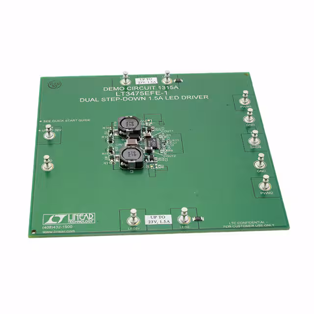 DC1315A Analog Devices Inc.  Cartes d'évaluation - Pilotes LED